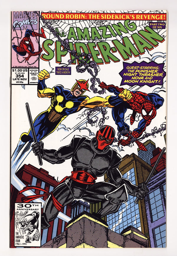 The Amazing Spider-Man Vol 1 354  High Grade   (1991)   Direct