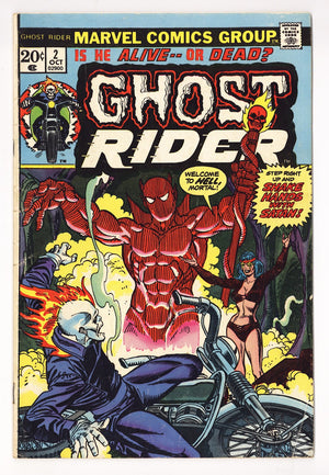 Ghost Rider Vol 1 2 GD/VG (3.0) (1973)