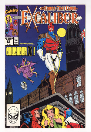Excalibur Vol 1 21 High Grade (1990) Direct