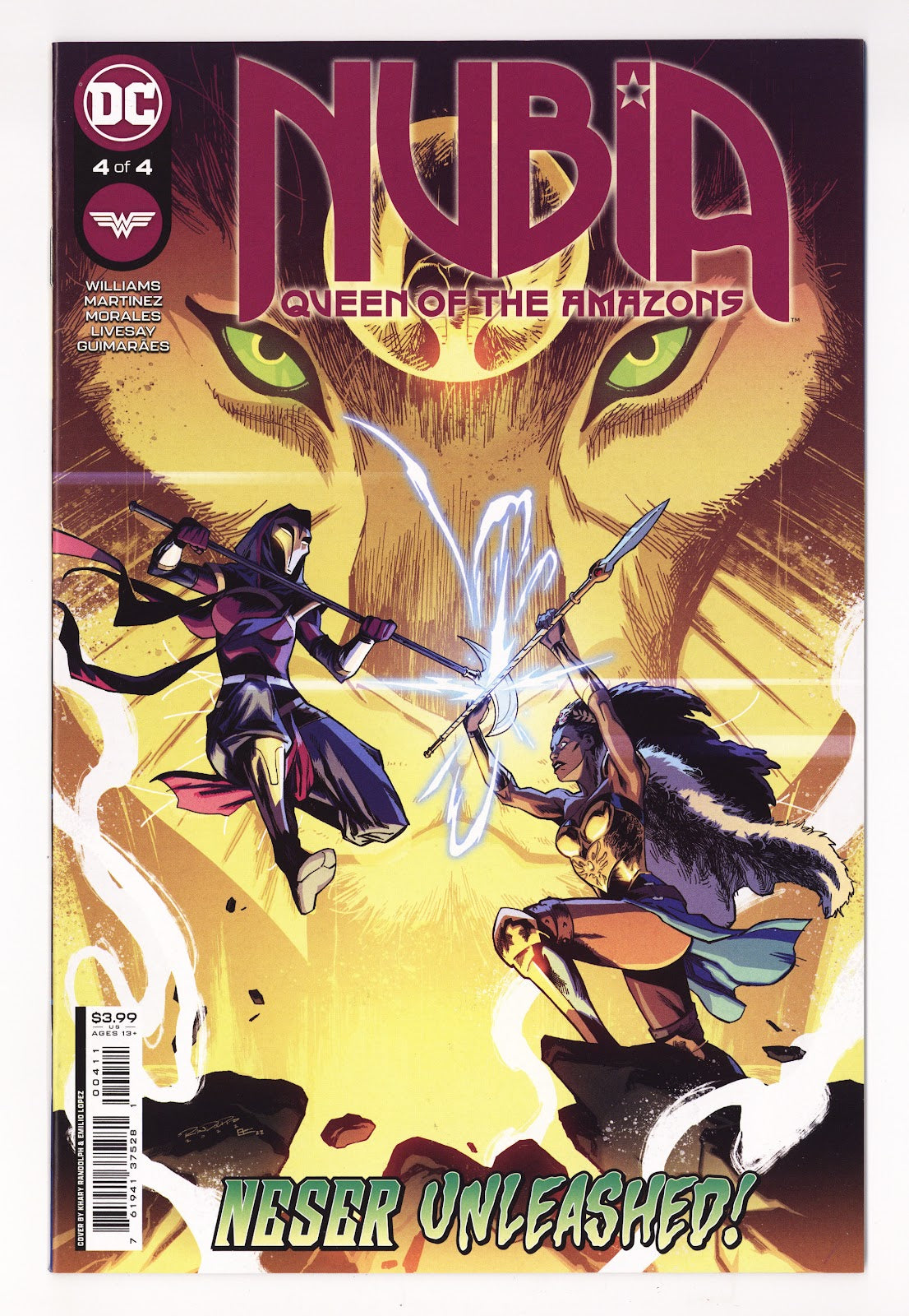 Nubia: Queen of the Amazons 4 High Grade (2022) Randolph 