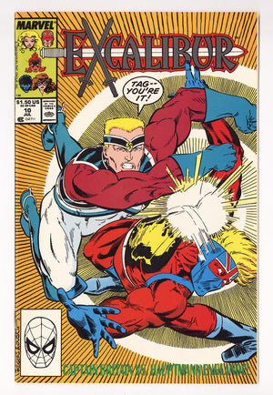Excalibur Vol 1 10 High Grade (1989) Direct