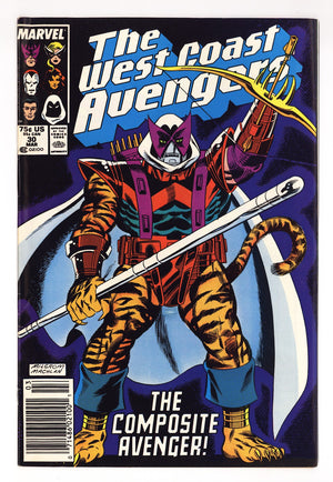 West Coast Avengers Vol 2 30  Mid Grade   (1988)   Newsstand