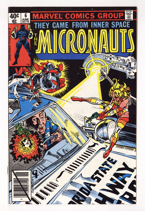 Micronauts Vol 1 6  High Grade   (1979)