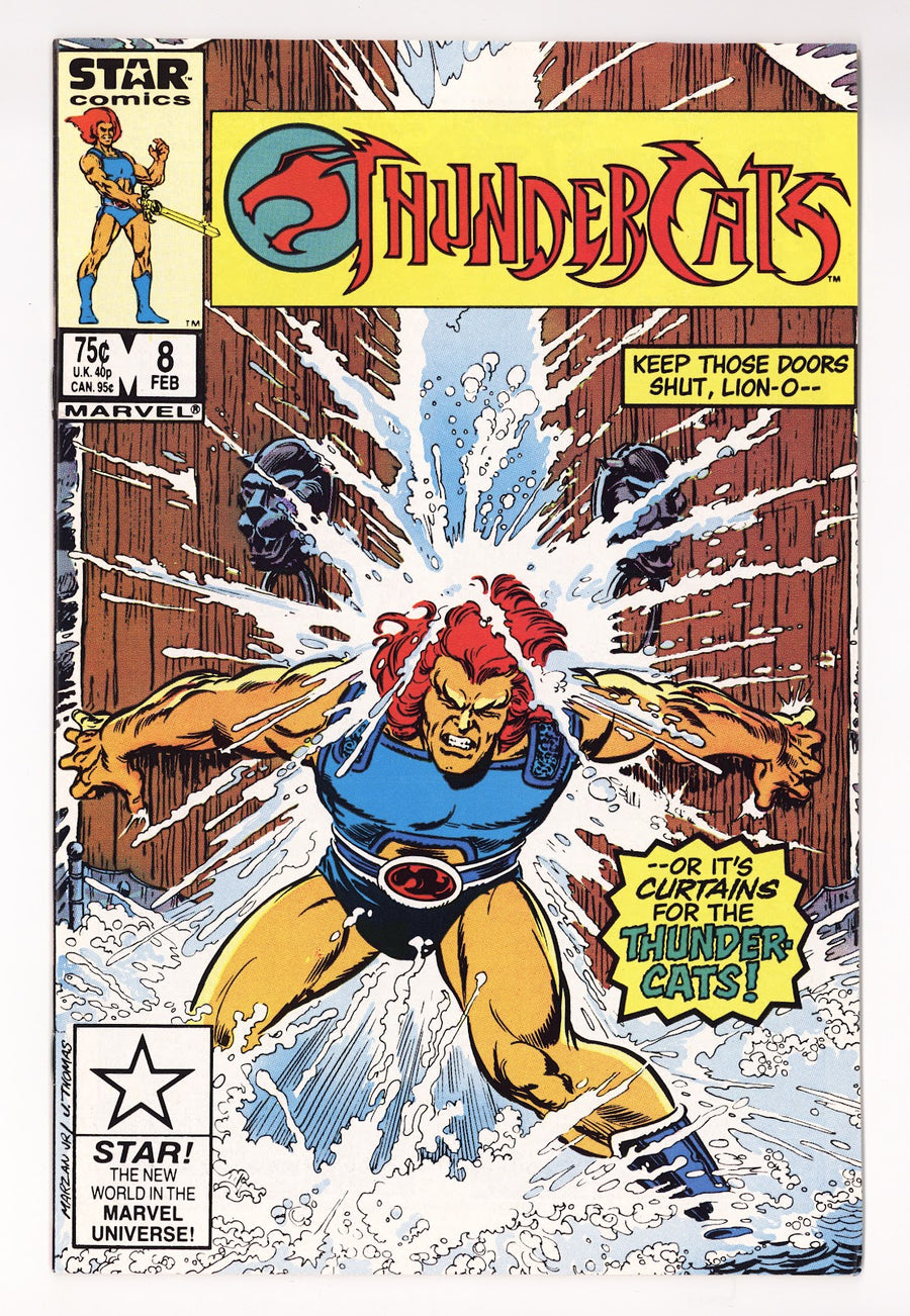 Thundercats Vol 1 8  VF/NM (9.0)   (1987)     