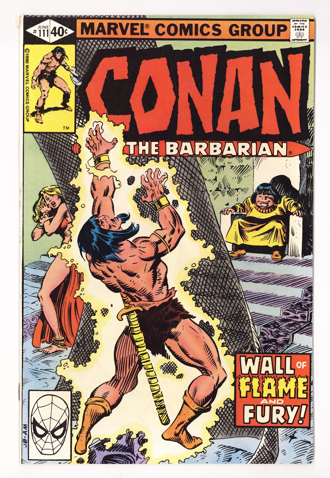 Conan the Barbarian Vol 1 111  High Grade   (1980)     