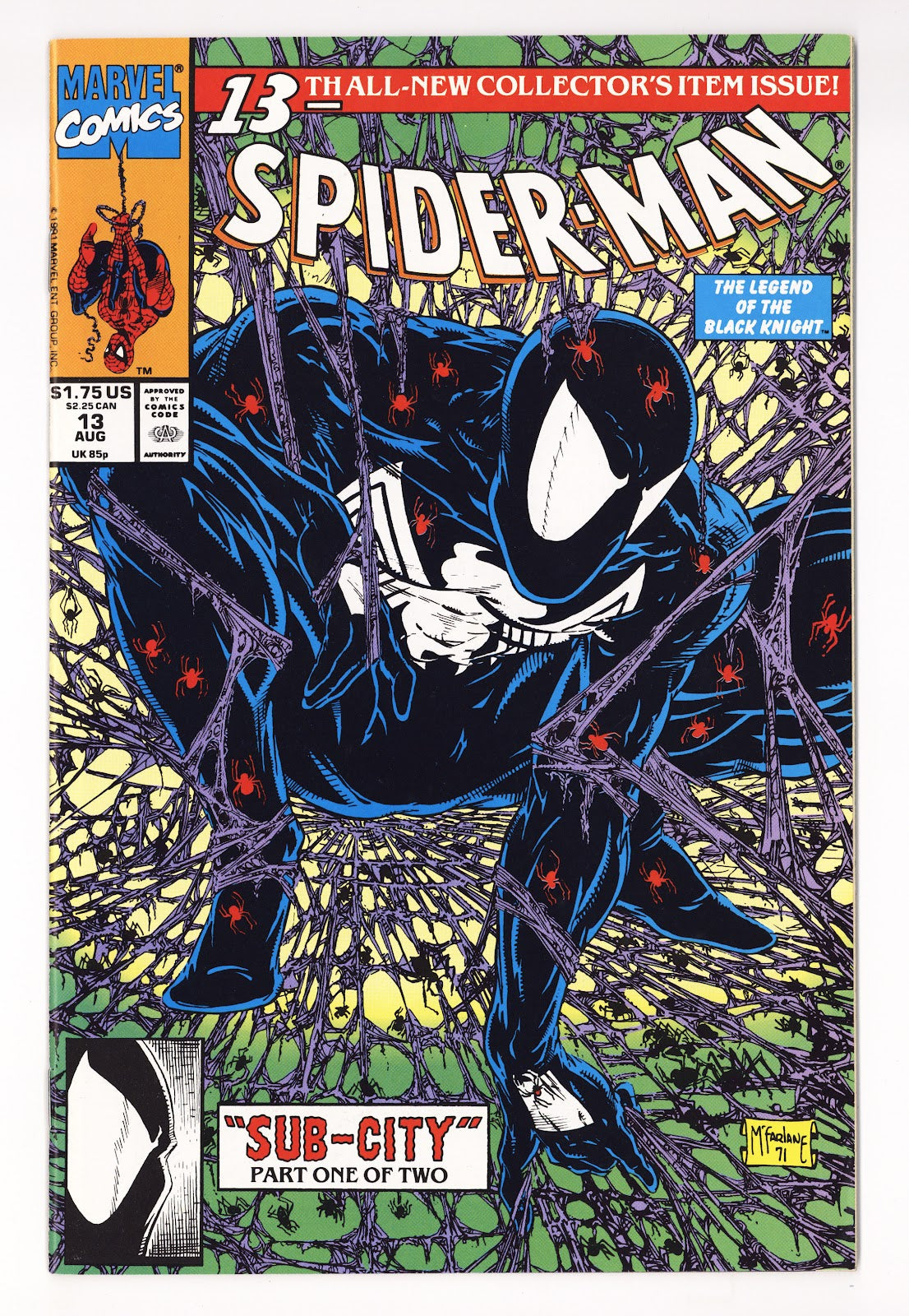 Spider-Man Vol 1 13 FN/VF (7.0) (1991) 