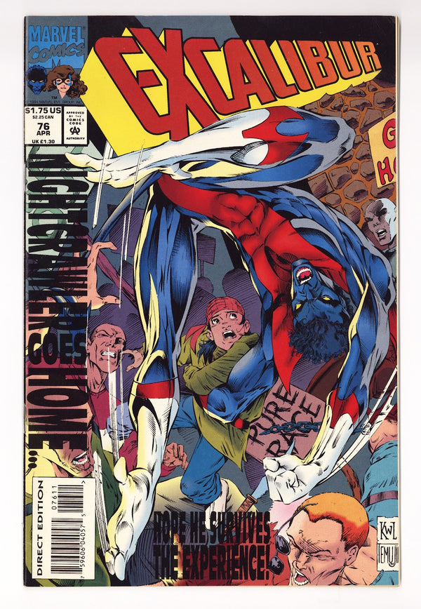 Excalibur Vol 1 76  Mid Grade   (1994)