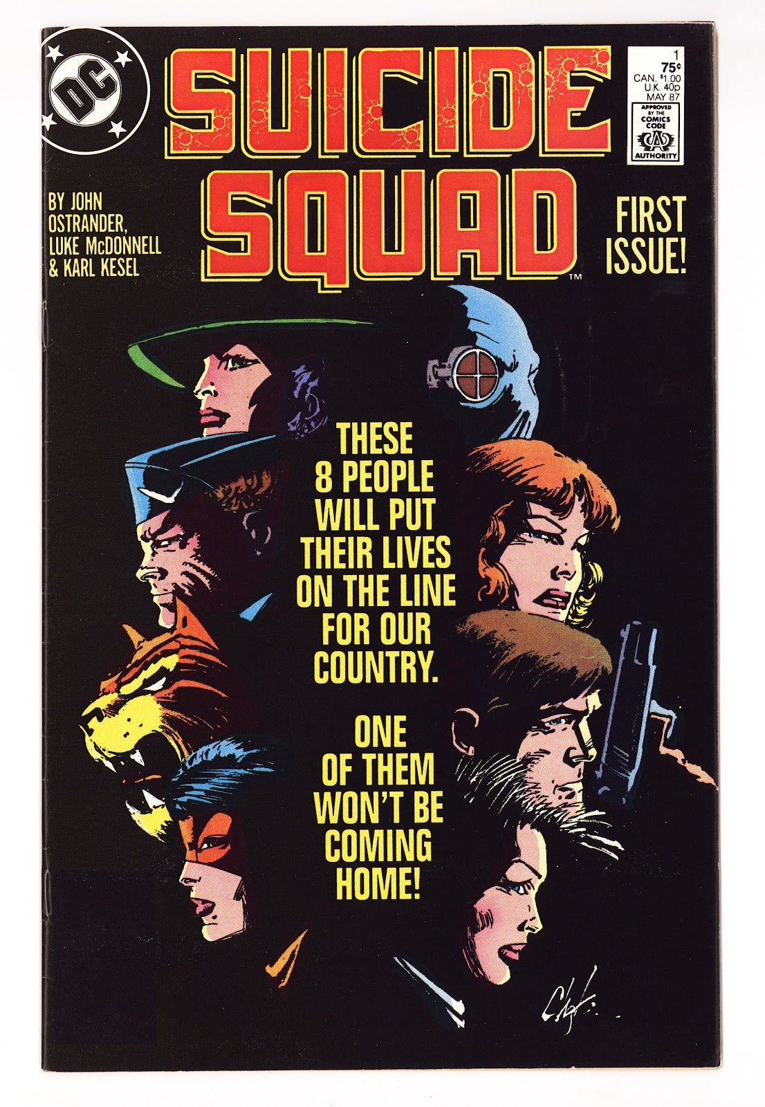 Suicide Squad Vol 1 1  VF (8.0)   (1987)     