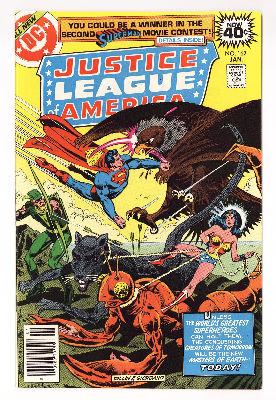 Justice League of America Vol 1 162 High Grade (1979) 