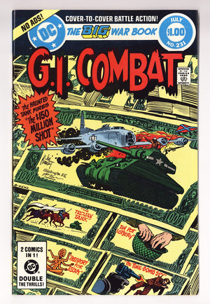 G.I. Combat Vol 1 231 NM- (9.2) (1981)