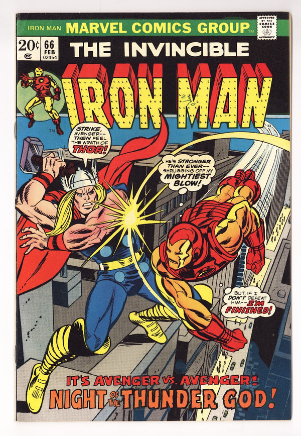 Iron Man Vol 1 66  FN/VF (7.0)   (1974)