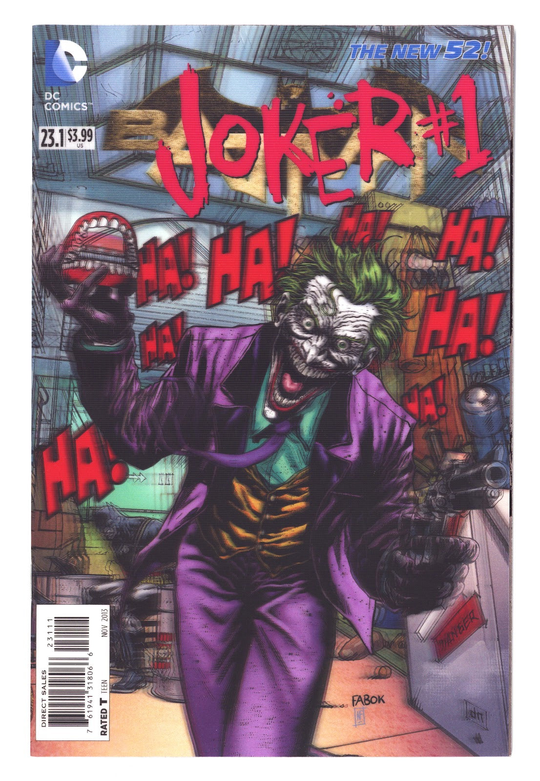 Batman Vol 2 23.1  High Grade   (2013)  Lenticular Variant  