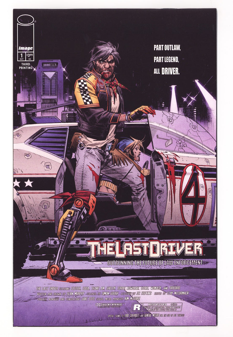 Last Driver #1 3rd Print