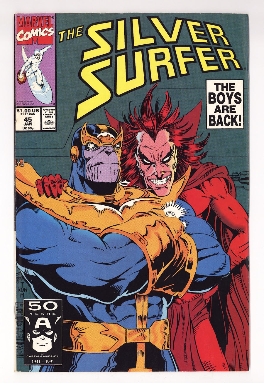 Silver Surfer Vol 3 45  Mid Grade   (1991)