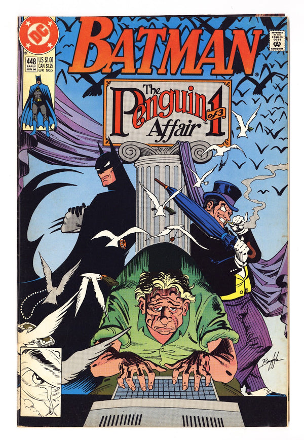 Batman Vol 1 448 Low Grade (1990) Direct