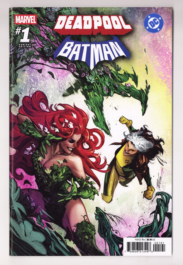 Marvel / DC: Deadpool / Batman 1 High Grade (2025) Larraz Rogue / Poison Ivy Variant