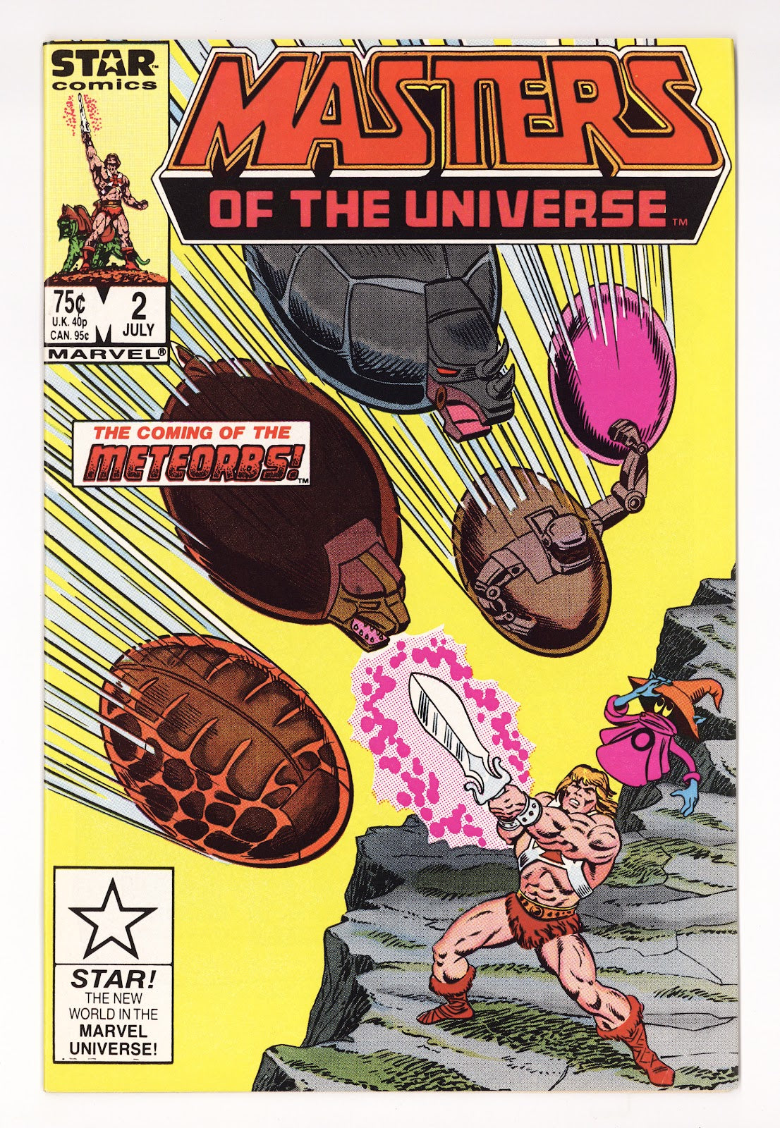 Masters of the Universe Vol 1 2  Mid Grade   (1986)     