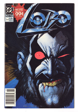 Lobo Vol 1 1 FN/VF (7.0) (1990) Newsstand