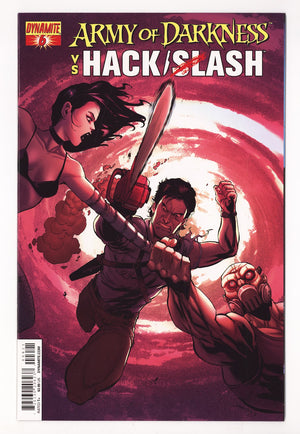 Army of Darkness vs. Hack/Slash   6  High Grade   (2014) Seeley   Variant