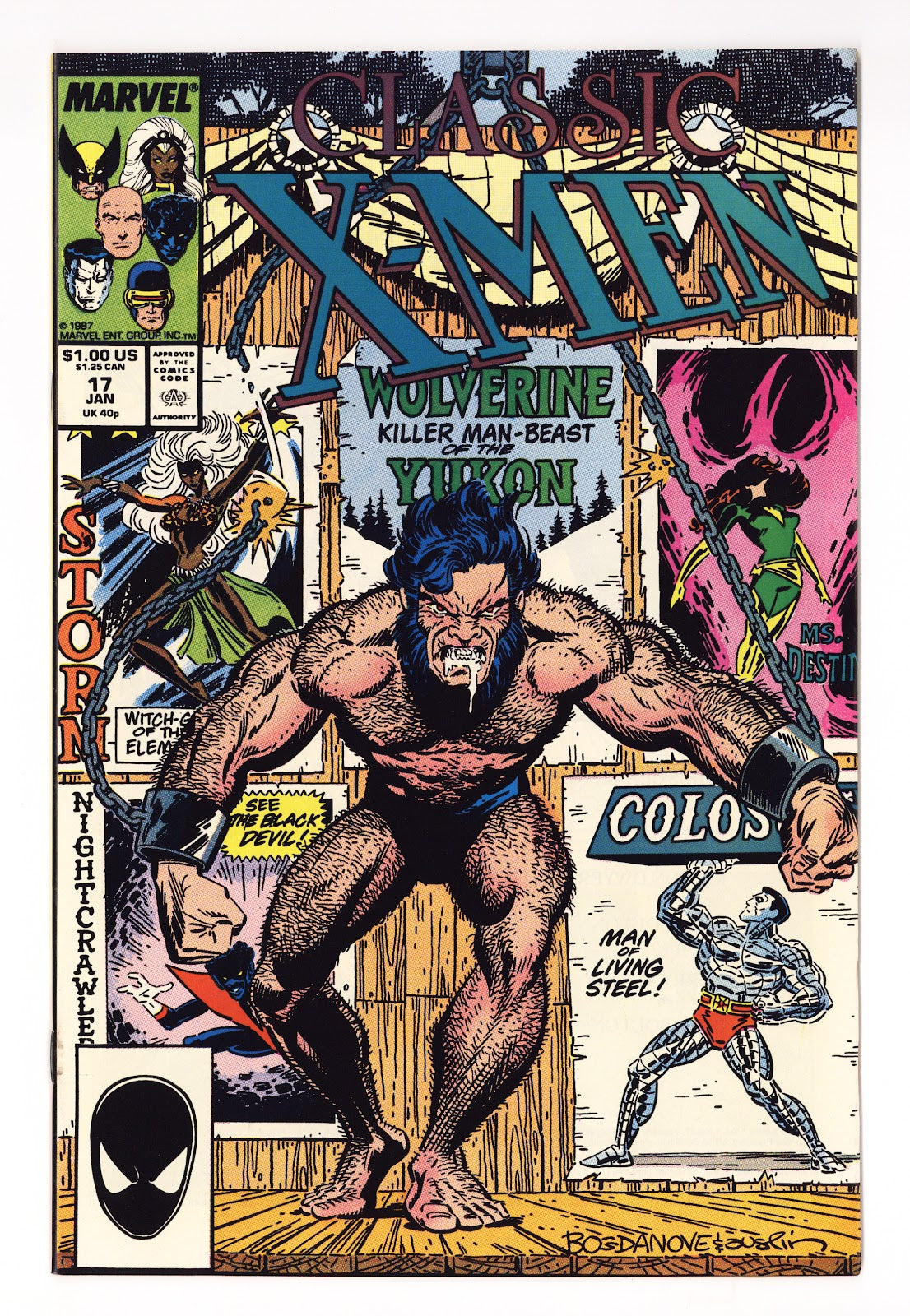Classic X-Men 17 High Grade (1988) Direct 