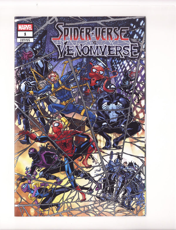 Spider-Verse vs. Venomverse 1 High Grade (2025) Garron Foil Variant