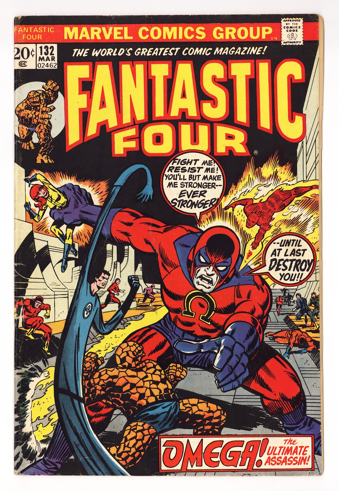 Fantastic Four Vol 1 132  VG (4.0)   (1973)     