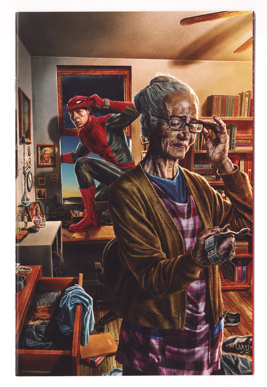 Amazing Spider-Man Vol 7 35  NM- (9.2)   (2026) Bermejo Virgin  Incentive Variant