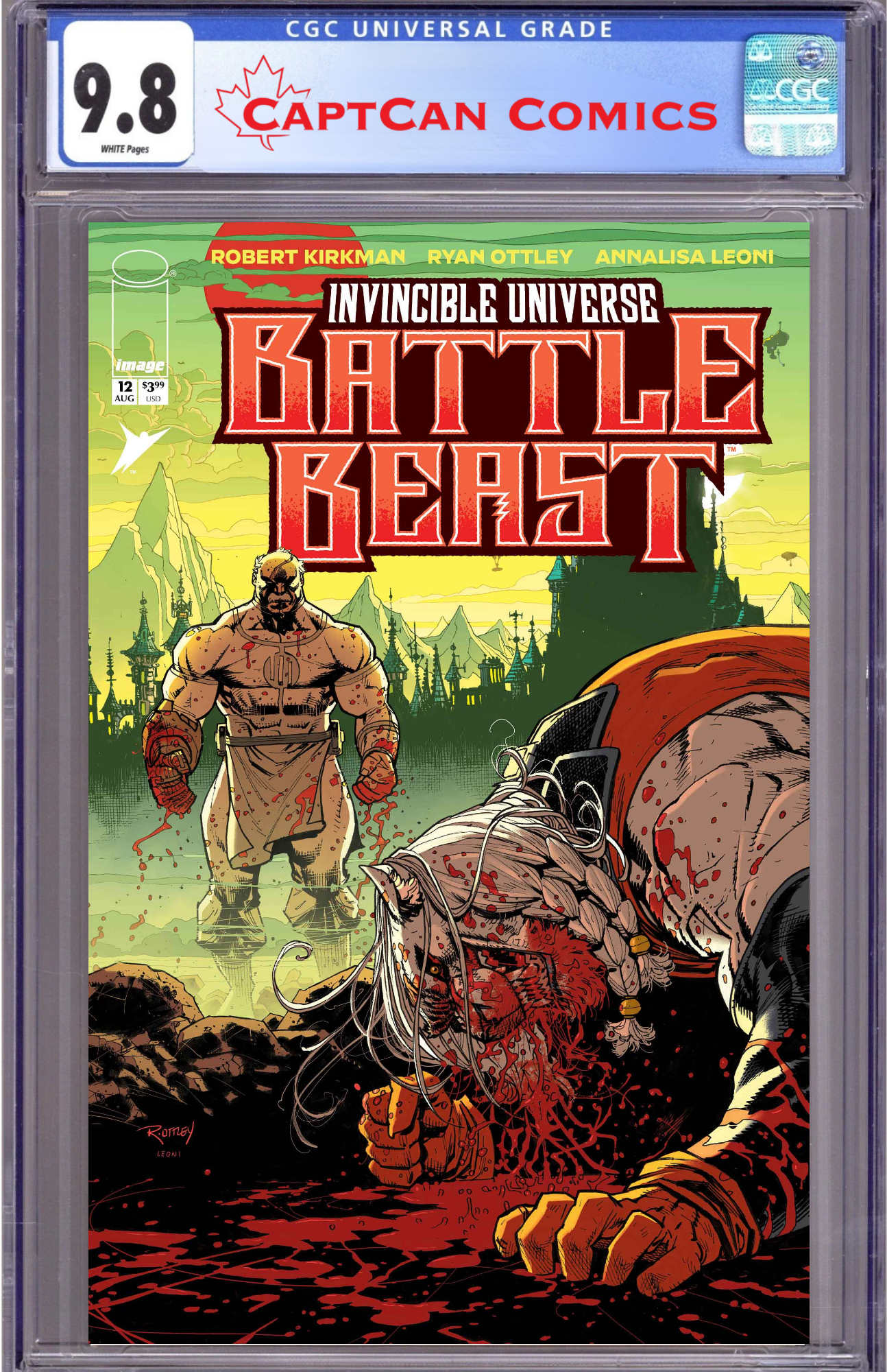 INVINCIBLE UNIVERSE BATTLE BEAST #12 CVR A RYAN OTTLEY & ANNALISA LEONI