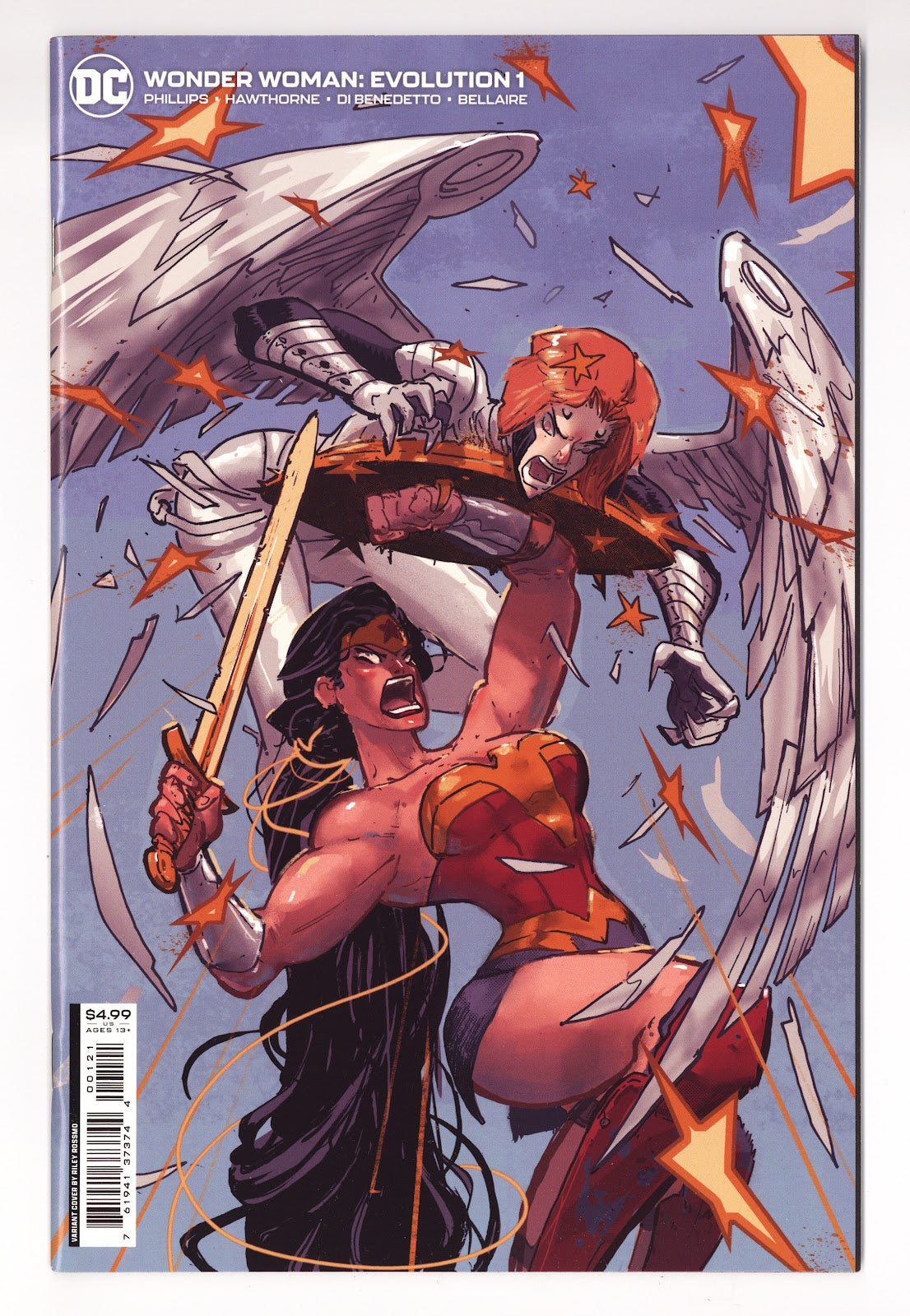 Wonder Woman: Evolution 1 High Grade (2022) Rossmo Variant 