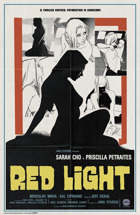 RED LIGHT #4 (OF 4) CVR C CHRIS FERGUSON & PRISCILLA PETRAITES EROTIC FILM HOMAGE VAR (MR)