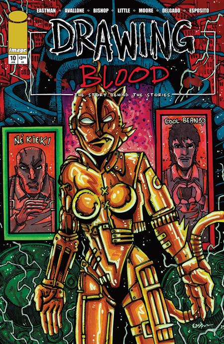 DRAWING BLOOD #10 (OF 12) CVR A KEVIN EASTMAN
