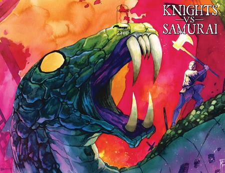 KNIGHTS VS SAMURAI #6 CVR A FEDE MELE WRAPAROUND previously FOCd on 2/3/25