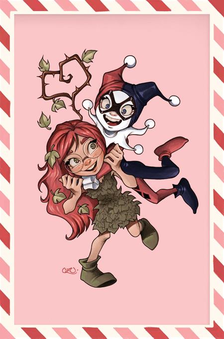 HARLEY QUINN #59 CVR E CHRISSIE ZULLO VALENTINES DAY CARD STOCK VAR