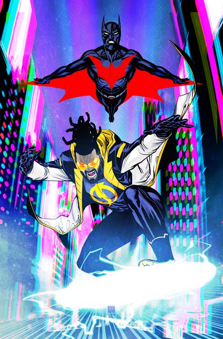 BATMAN STATIC BEYOND #3 (OF 6) CVR B BERNARD CHANG CARD STOCK VAR