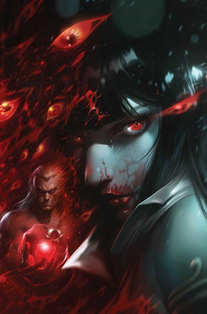 VAMPIRELLA ARMAGEDDON #8 CVR E FRANCESCO MATTINA METAL VIRGIN CVR VAR