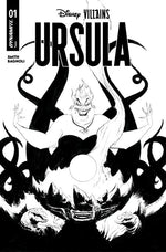 DISNEY VILLAINS URSULA #1 CVR O JAE LEE LINE ART VAR thumbnail