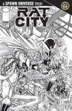 SPAWN RAT CITY #23 CVR B HARVEY TOLIBAO B&W VAR thumbnail