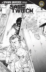 SPAWN SAM AND TWITCH CASE FILES #24 CVR B IG GUARA B&W VAR thumbnail