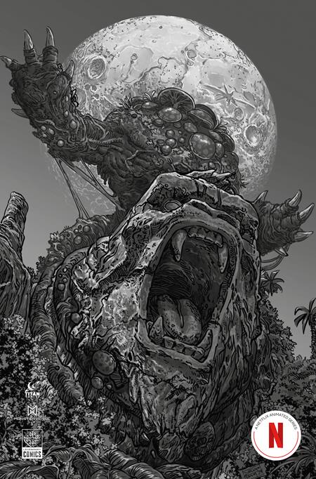 ESCAPE FROM SKULL ISLAND #2 (OF 4) CVR D DIEGO YAPUR INKS VIRGIN VAR