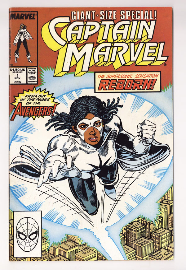 Captain Marvel Vol 2 1  Mid Grade   (1989)
