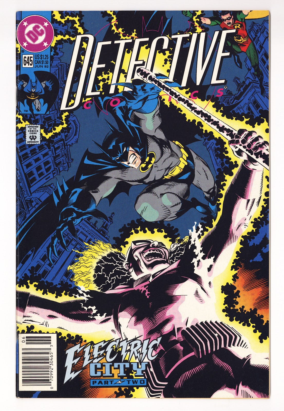 Detective Comics Vol 1 645  Mid Grade   (1992)   Newsstand