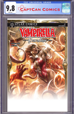 VAMPIRELLA PARADISE #1 CVR K FRANCESCO MATTINA ATLAS EDITION SIGNED BY THOMAS SNIEGOSKI VAR thumbnail