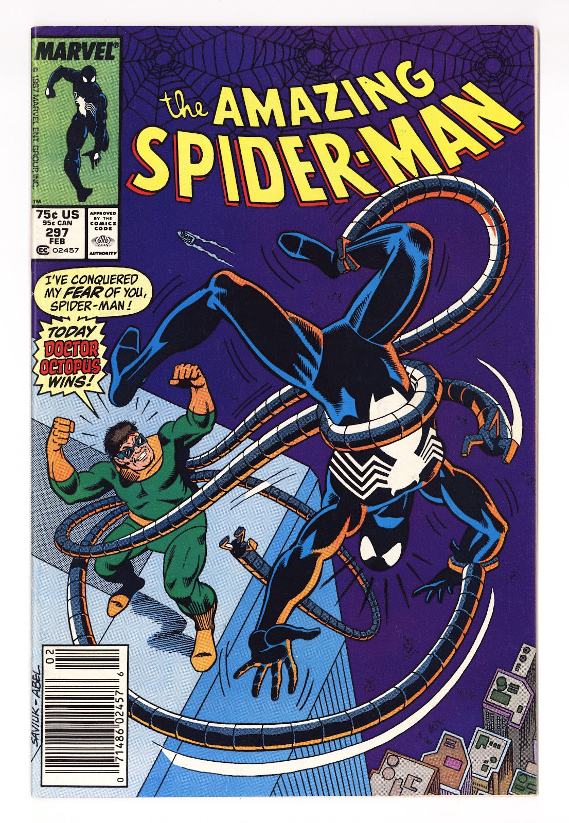 The Amazing Spider-Man Vol 1 297 Mid Grade (1988) Newsstand 