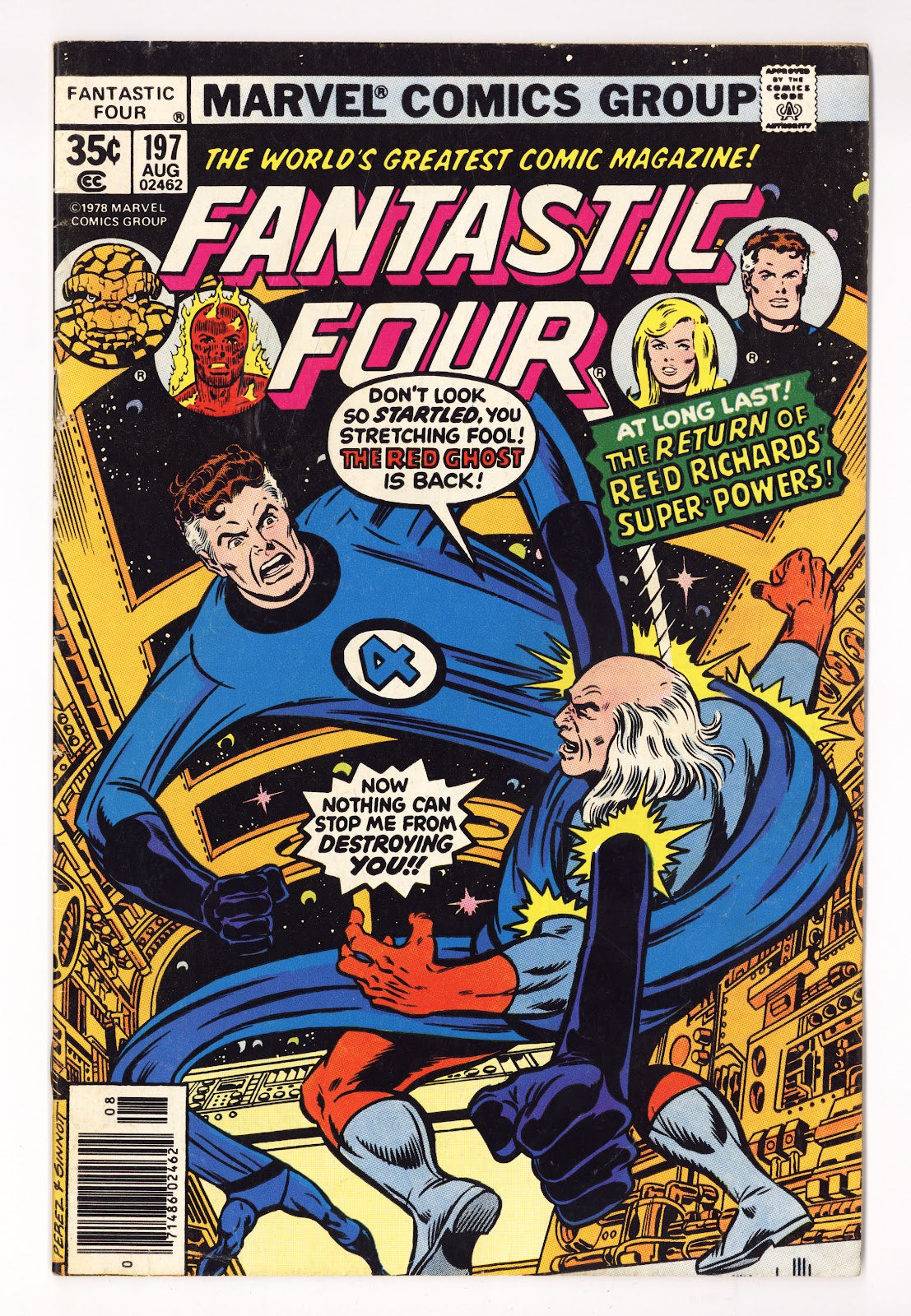 Fantastic Four Vol 1 197  Low Grade   (1978)   Regular Edition  