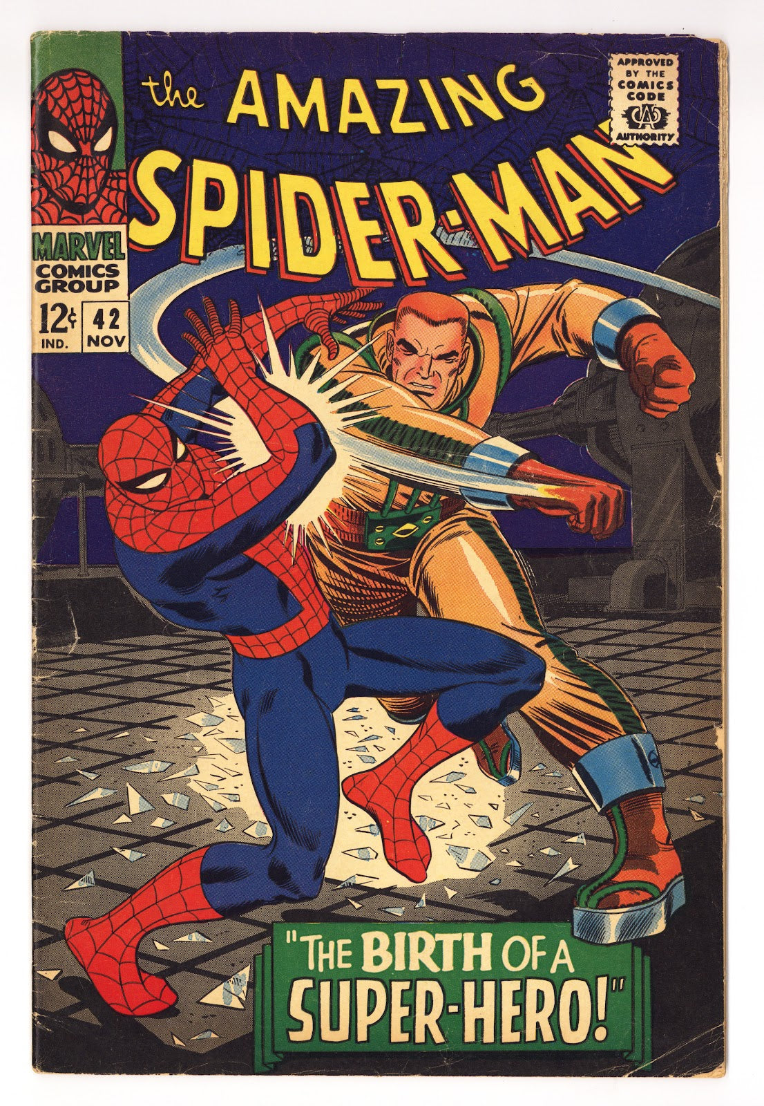 The Amazing Spider-Man Vol 1 42  VG+ (4.5)   (1966)