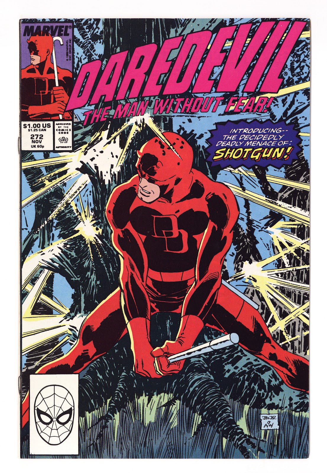 Daredevil Vol 1 272  Mid Grade   (1989)     
