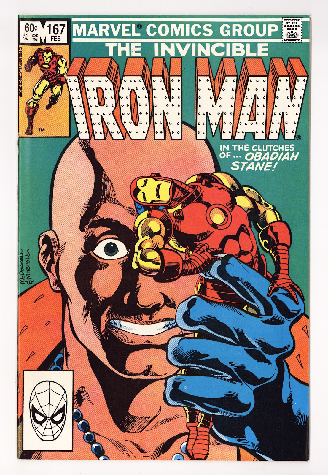 Iron Man Vol 1 167 Mid Grade (1983) 