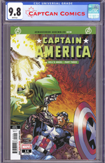 CAPTAIN AMERICA #14 DAVID YARDIN 2ND PRINTING VARIANT [ARM] thumbnail