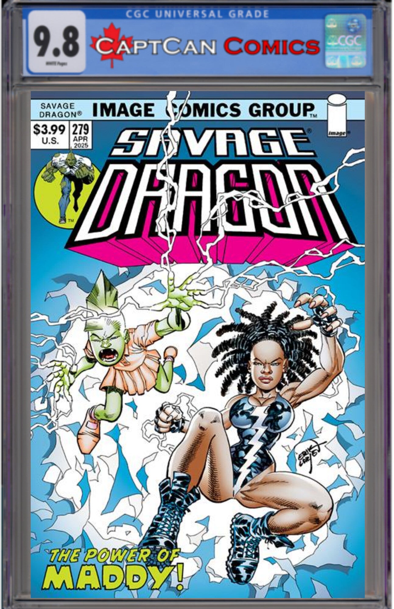 SAVAGE DRAGON #279 CVR B ERIK LARSEN 70S TRADE DRESS VAR (MR)