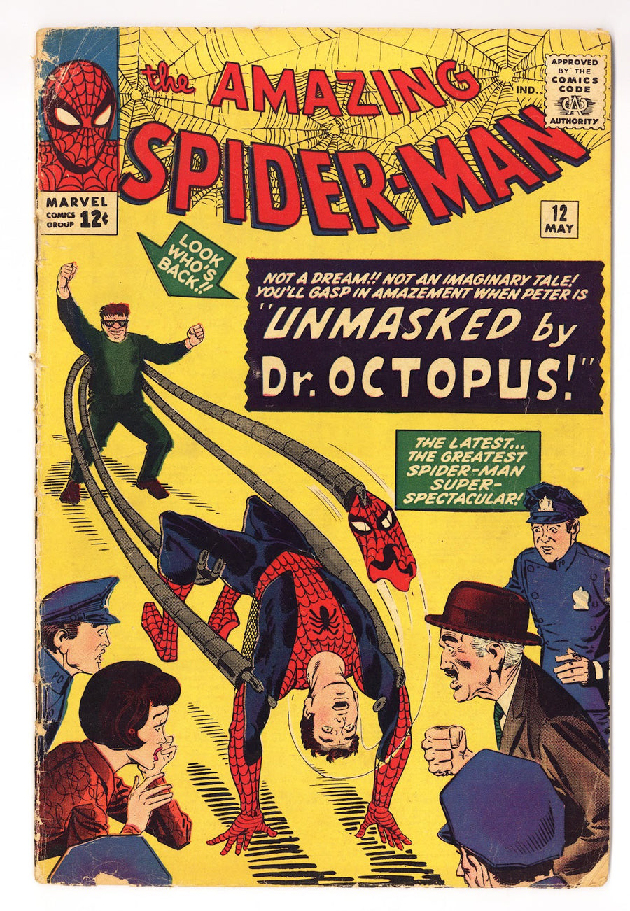 The Amazing Spider-Man Vol 1 12  GD (2.0) Letter Clipped  (1964)     